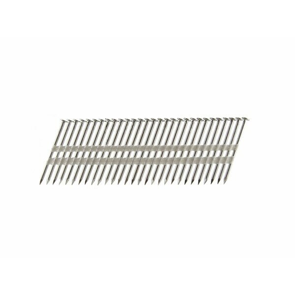 Common Nail, 3-1/4 in L, 22D, Stainless Steel, 1000 PK, B&C Eagle, Mfr#: 314X131RSS/22